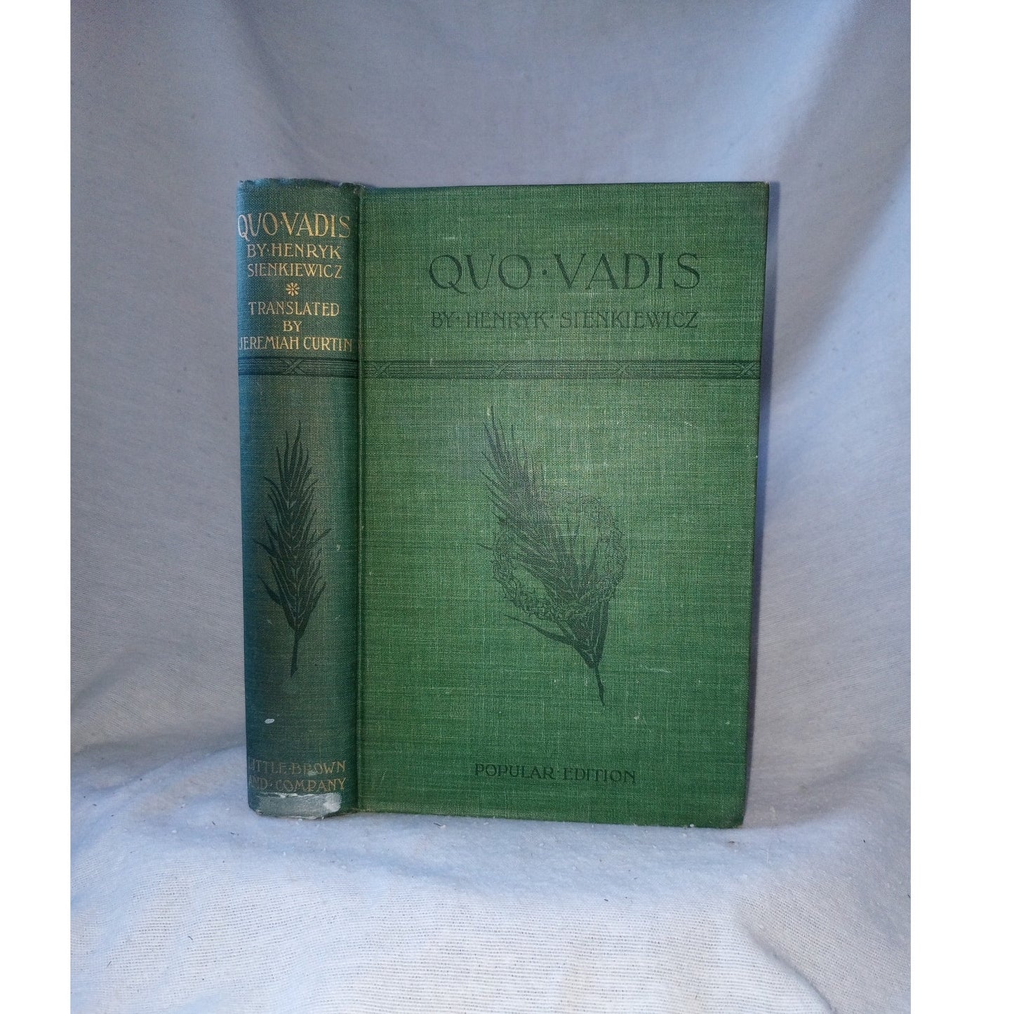 QUO VADIS A Narrative of the Time of Nero by Henryk Sienkiewicz 1897 Illustrated