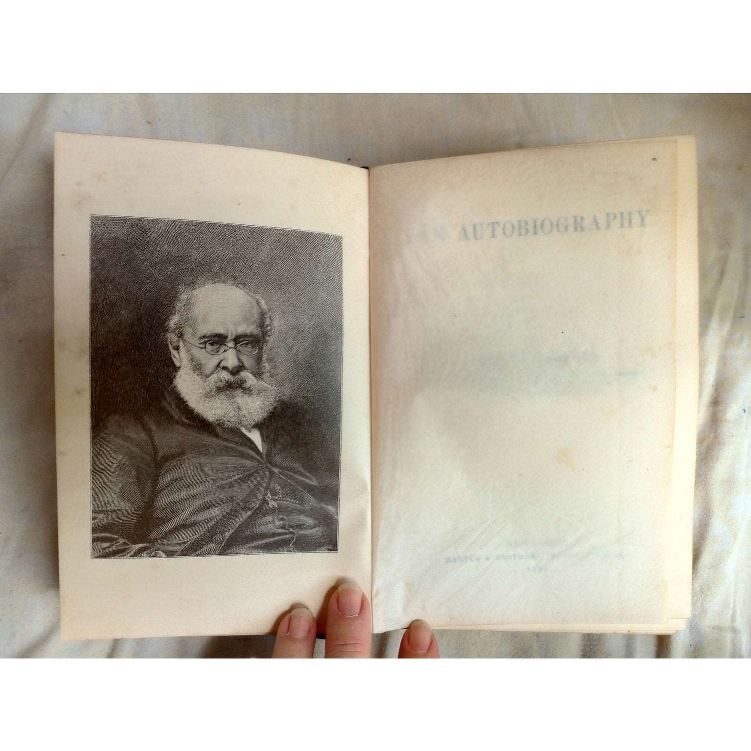 An Autobiography By Anthony Trollope First American Hardcover Edition 1883