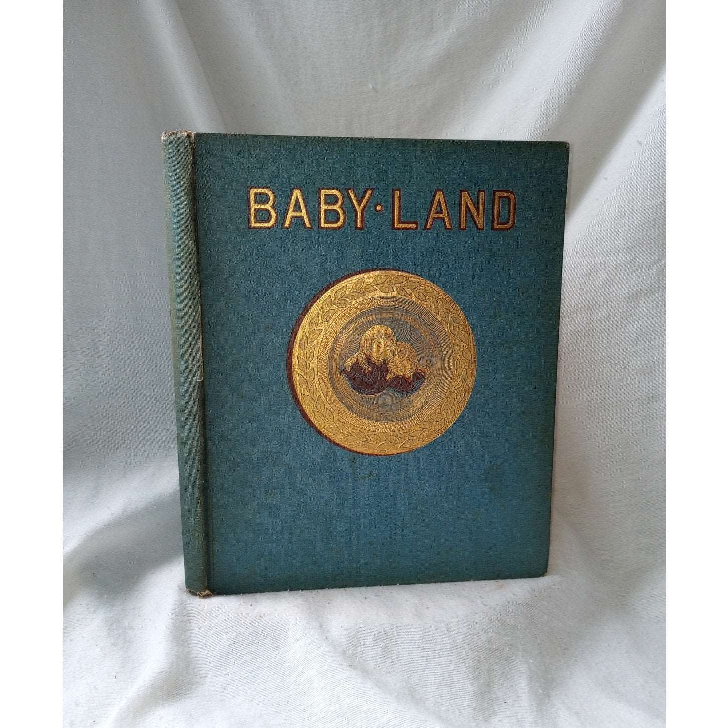 Babyland Antique Childrens Book Stories Animals 1886 Magazine Collection Boston