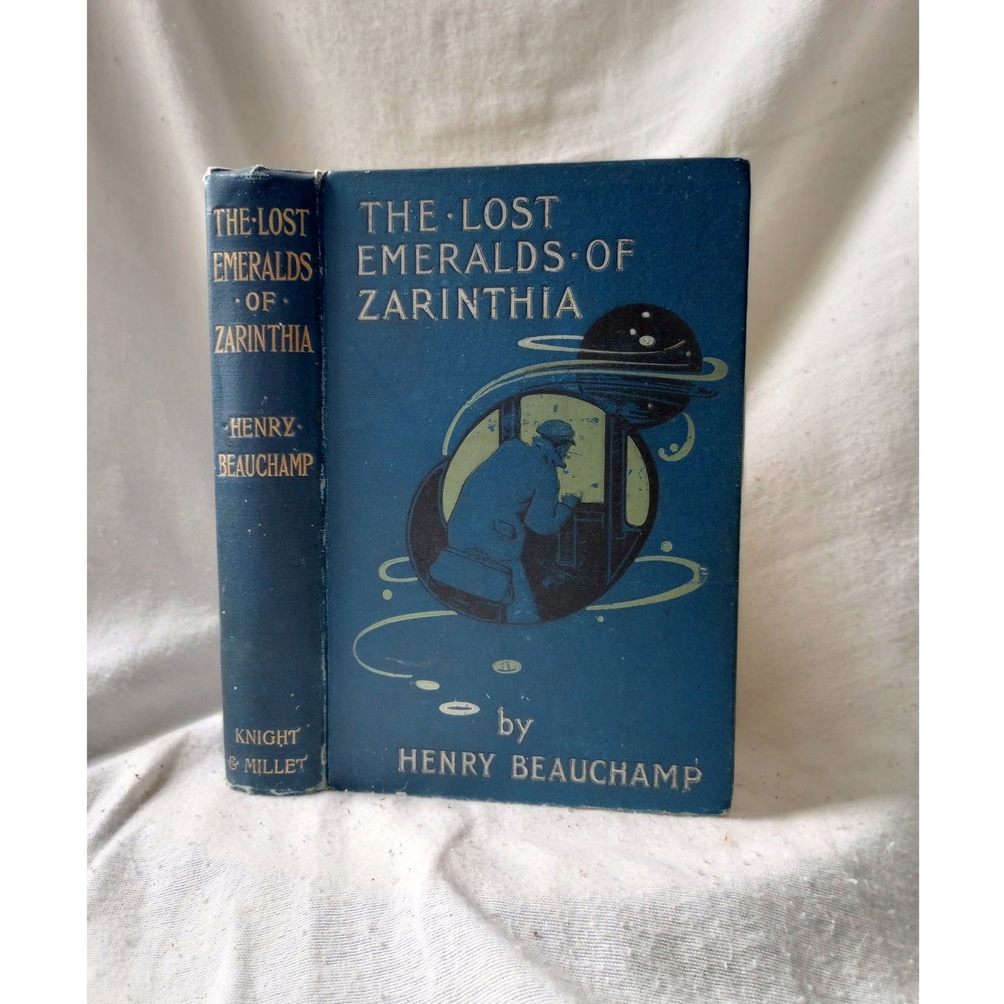 The Lost Emeralds of Zarinthia by Henry Beauchamps Antique 1900 US First Edition