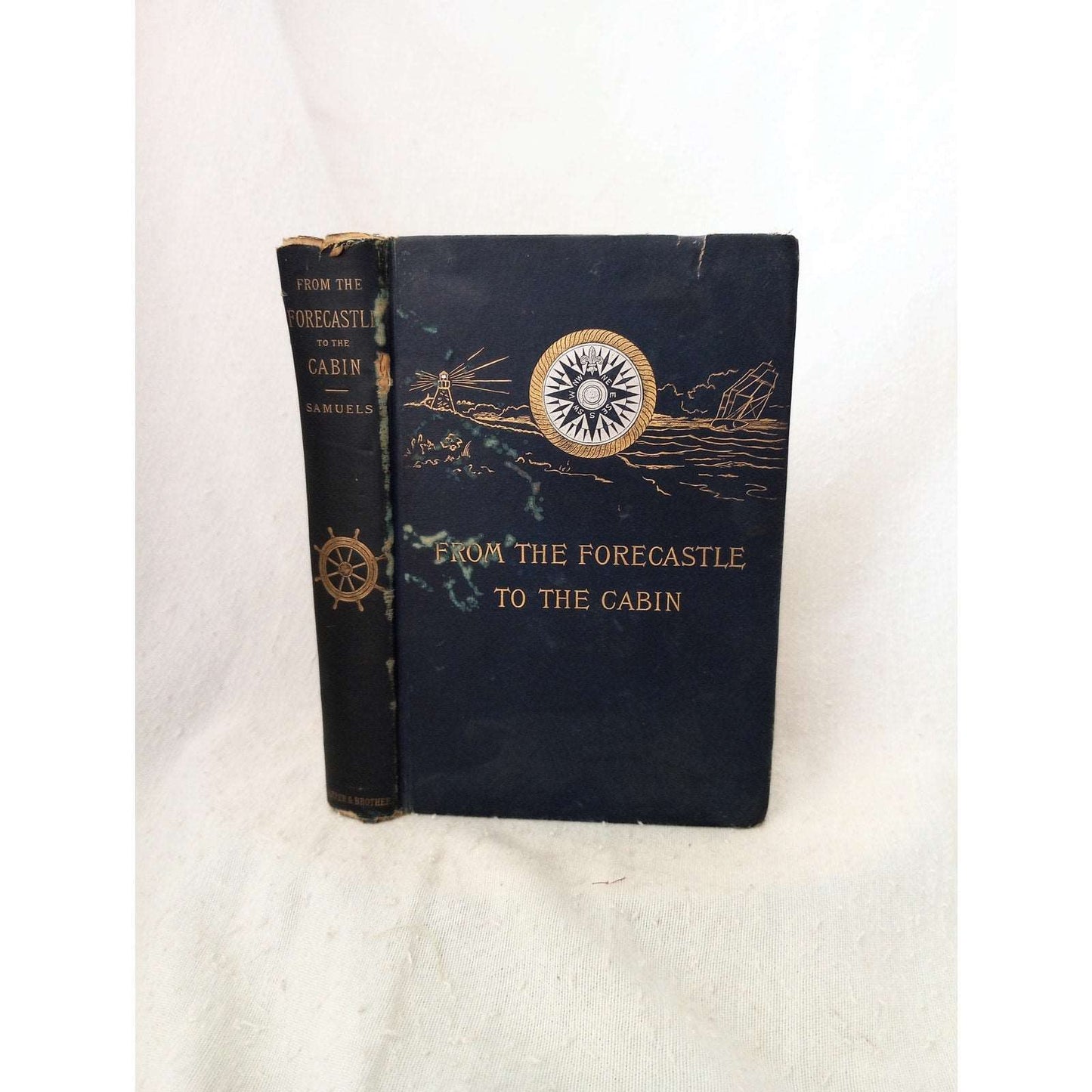 Antique Sea Captain Autobiography From the Forecastle to the Cabin Capt Samuels