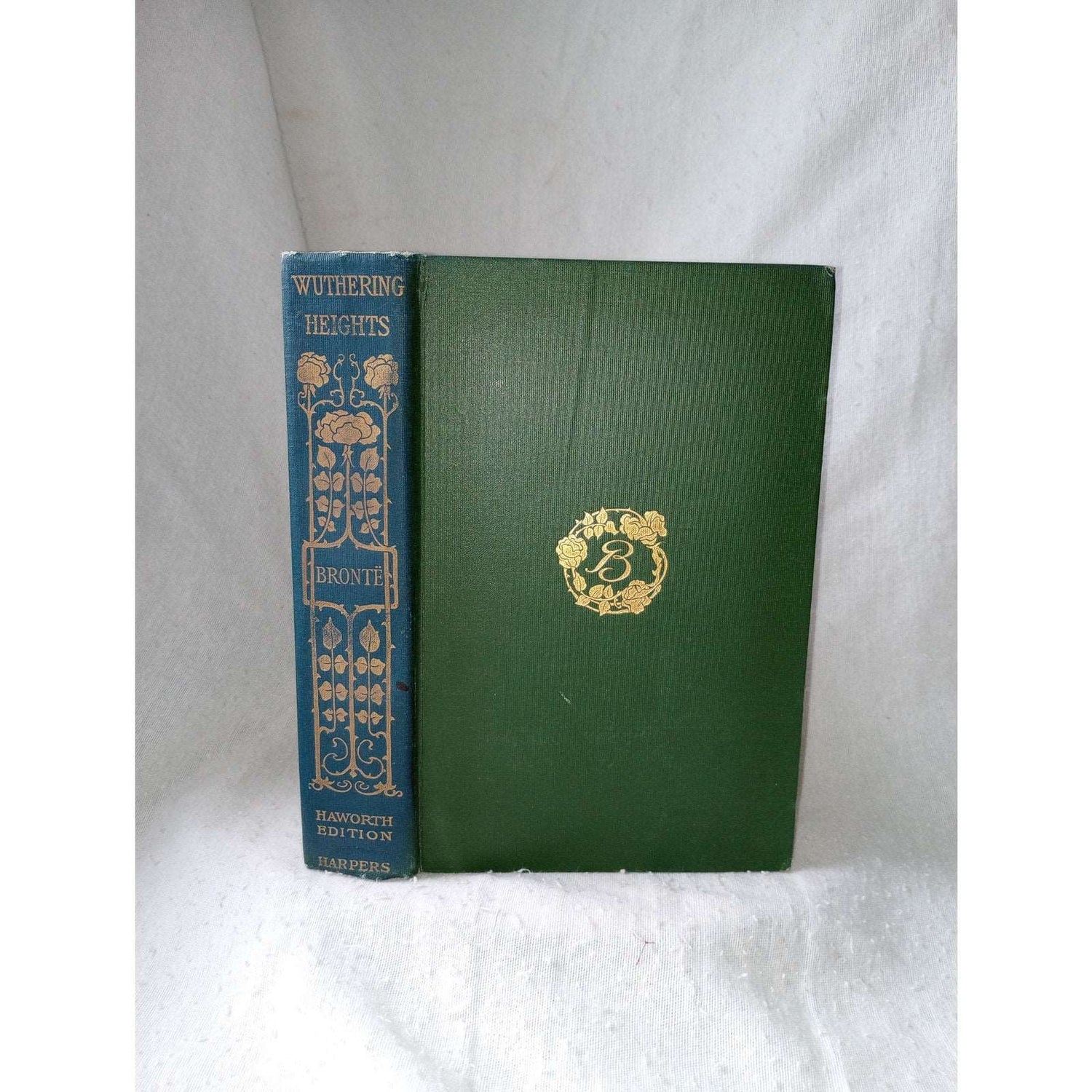 Emily Bronte Anne Bronte Wuthering Heights & Agnes Grey Haworth Edition 1900