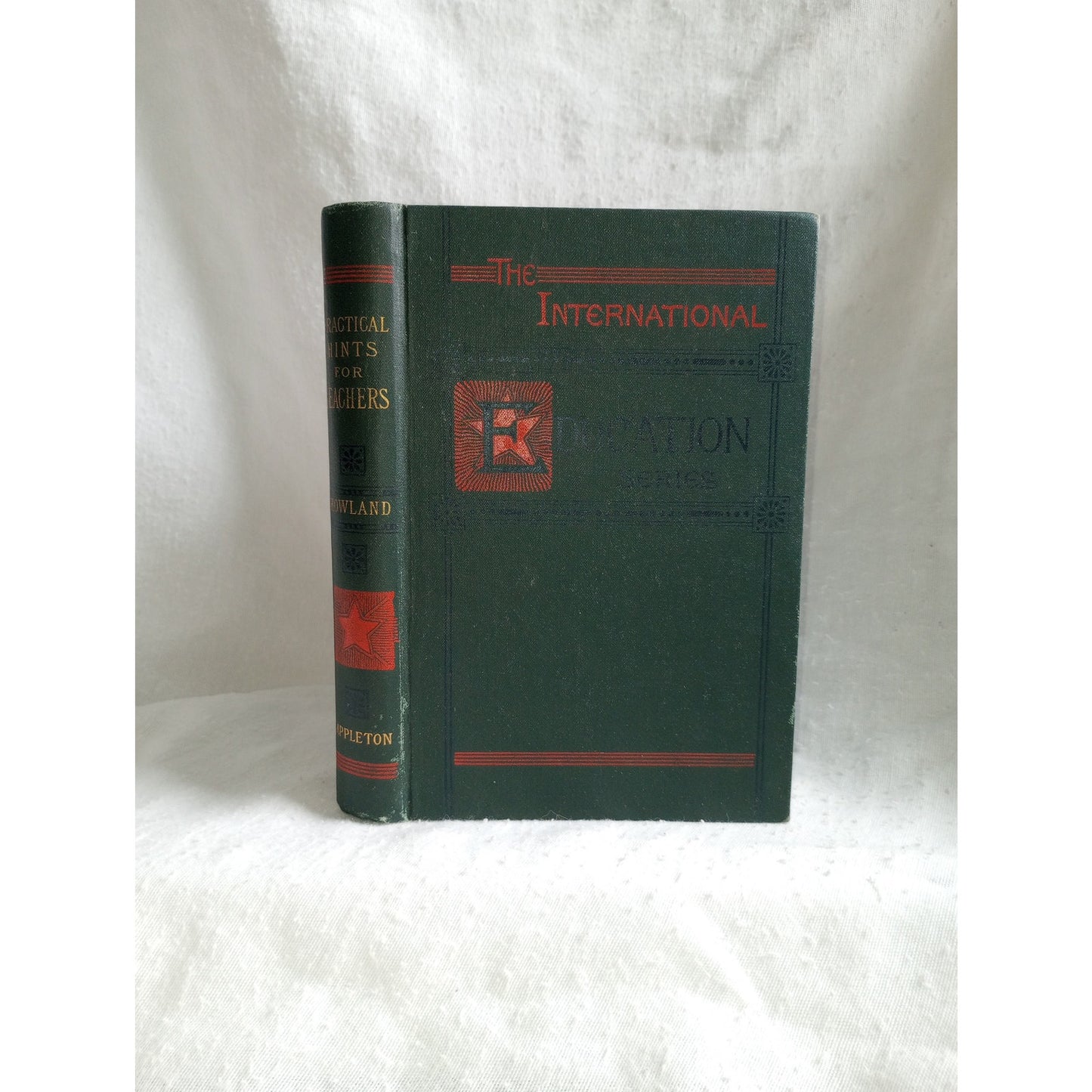 Antique Book International Education Series Teachers Moral Training & Character