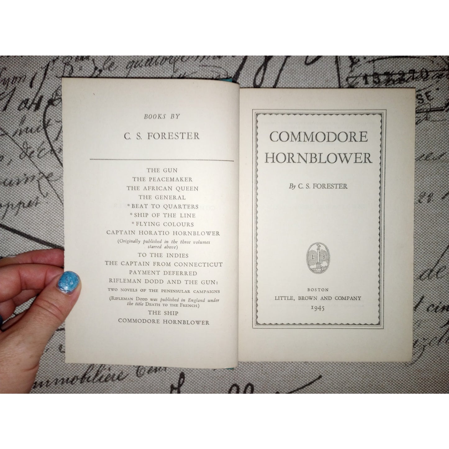 Horatio Hornblower C.S. Forester 1st Editions U.S. Commodore & Flying Colours