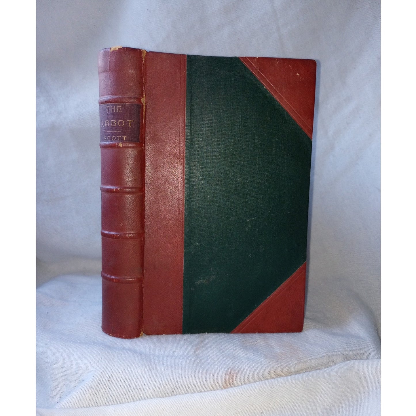 Waverley Novels Library Edition The Abbot SIr Walter Scott Antique 1852 Leather