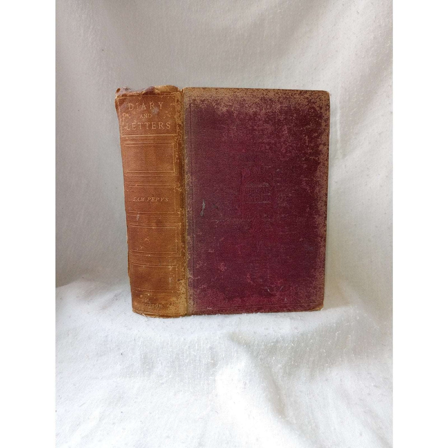 Diary And Correspondence Samuel Pepys Antique 1870 London Braybrooke Edition