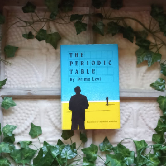 The Periodic Table Primo Levi Retro Hardcover 1984 First US Edition Dust Jacket