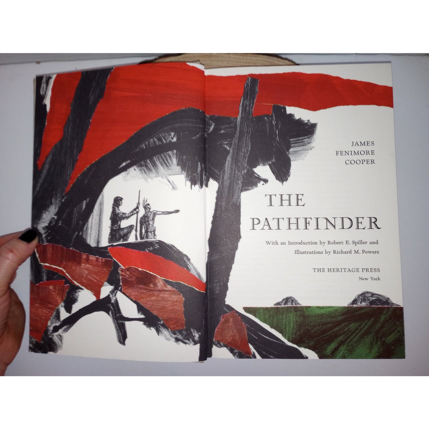 The Pathfinder [James Fenimore Cooper, 1965] Heritage Press Illustrated