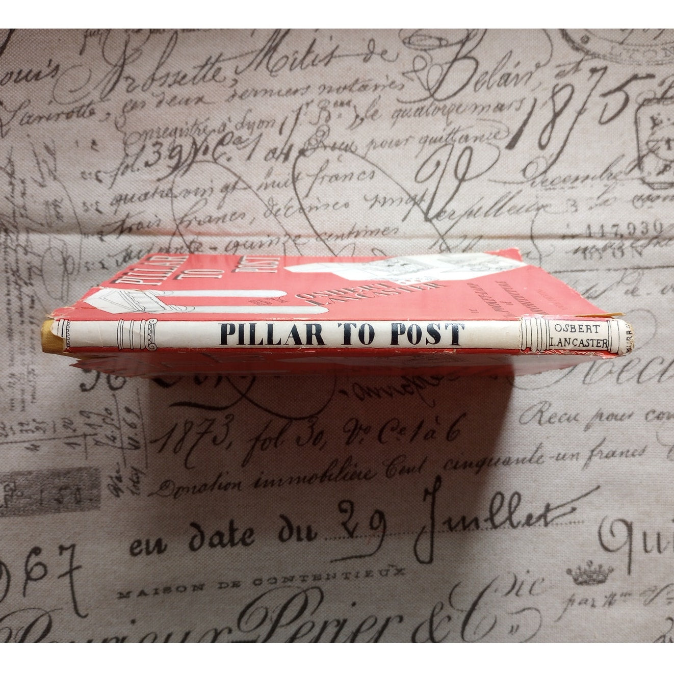 Pillar To Post By Osbert Lancaster HCDJ 1948 Pocket-Lamp Of Architecture