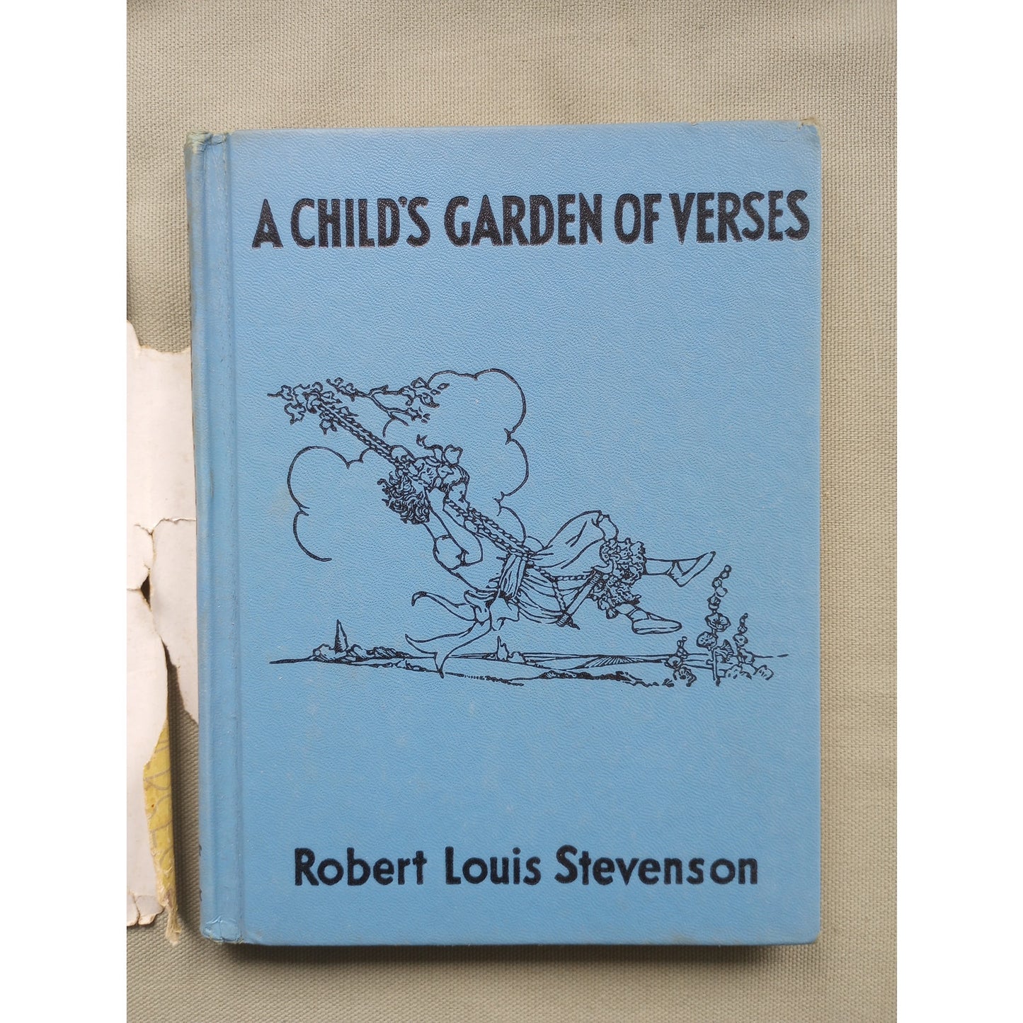 Vintage Book A Child's Garden Of Verses 1932 Robert Stephenson HCDJ