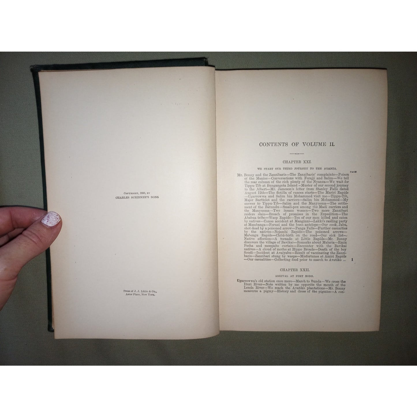 In Darkest Africa Henry M Stanley 1891 2 Folding Antique Maps Emin Pasha Vol II