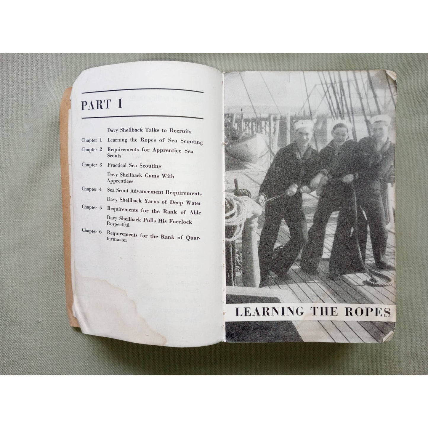 BSA Handbook: The Sea Scout Manual - Sixth Edition - Third Printing May 1942