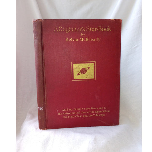 Vintage 1937 "Beginners Star-Book" Kevin McKready Guide To The Stars Astronomy