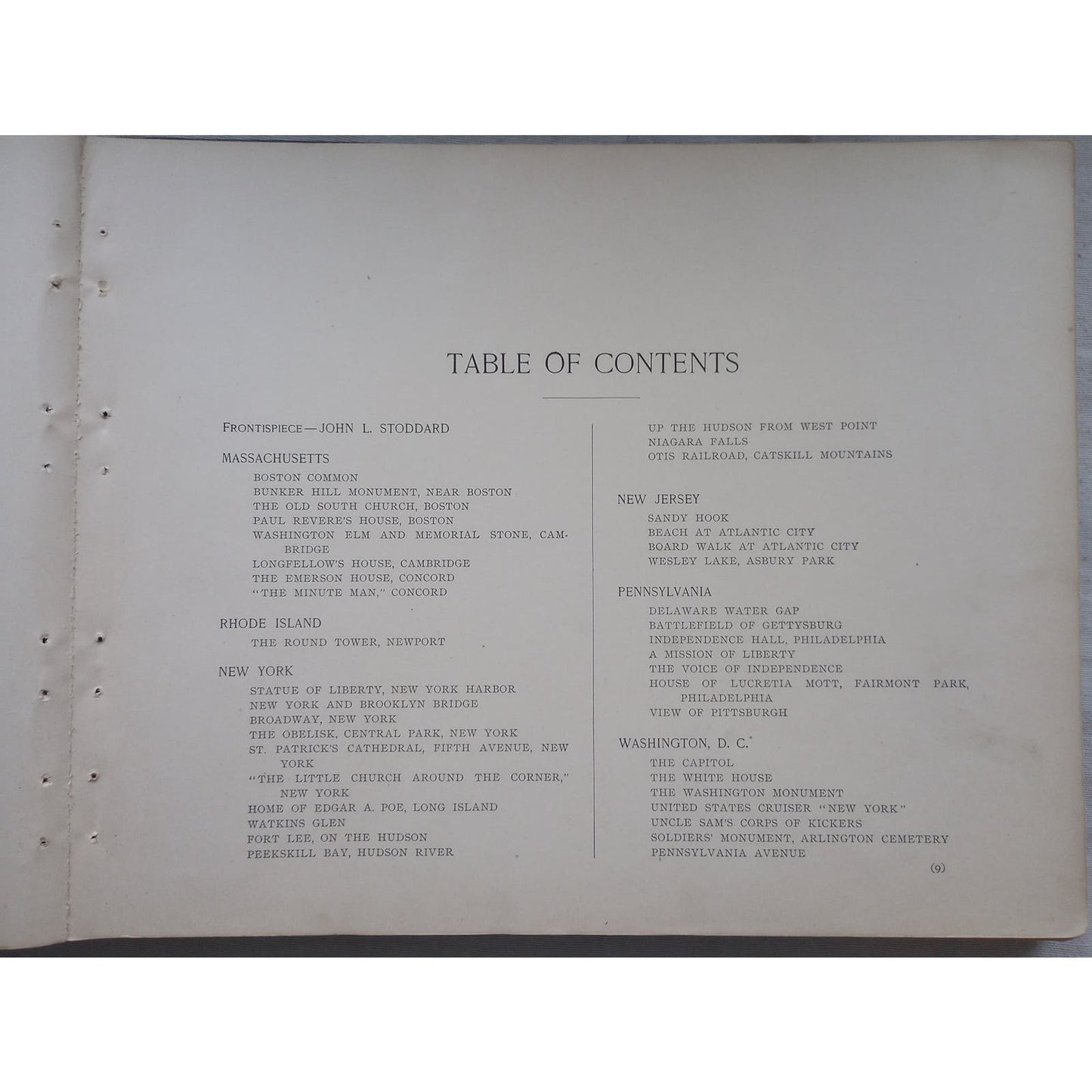 From The Atlantic to The Pacific: An Illustrated Tour [John L. Stoddard, 1902]