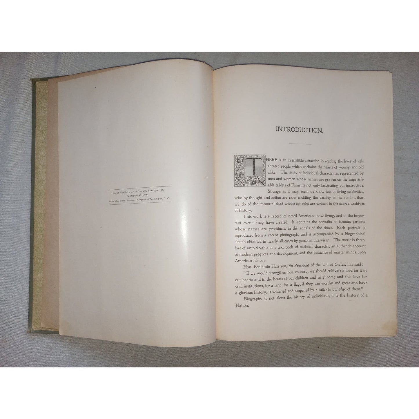 Our Living Leaders Portraits of Men & Women 1896 Thomas Edison Theodore Roosevelt