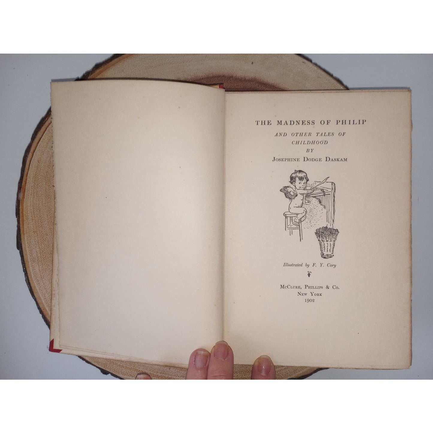 The Madness of Philip [Josephine Dodge Daskam, 1902] Illustrated F.Y. Cory