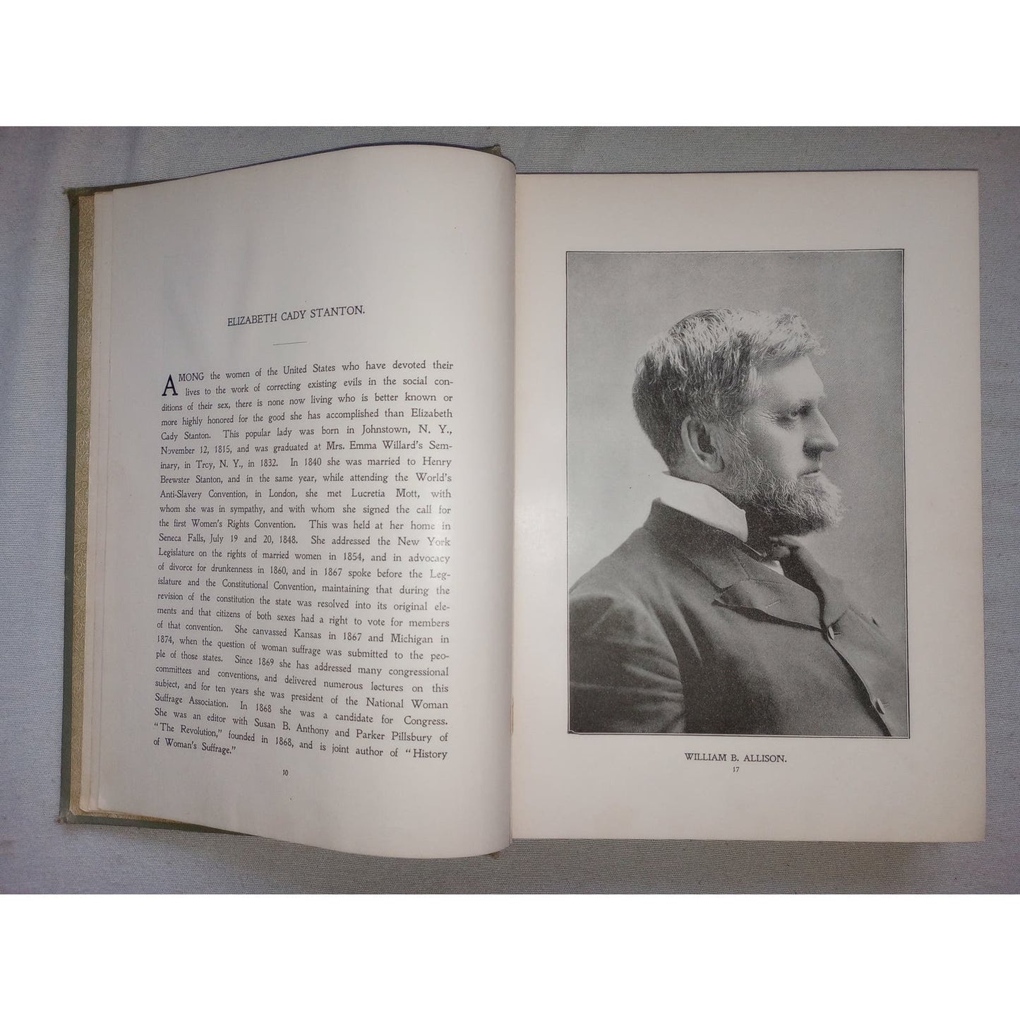 Our Living Leaders Portraits of Men & Women 1896 Thomas Edison Theodore Roosevelt