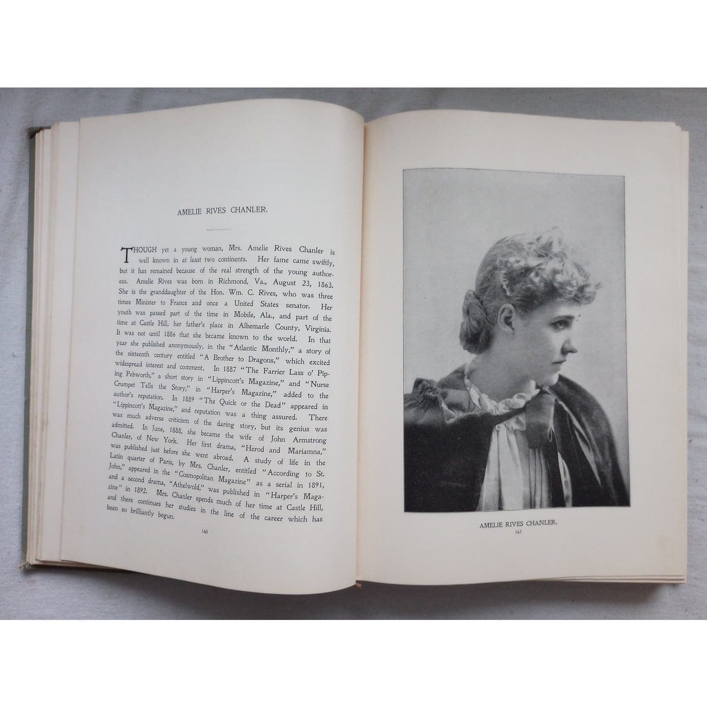 Our Living Leaders Portraits of Men & Women 1896 Thomas Edison Theodore Roosevelt