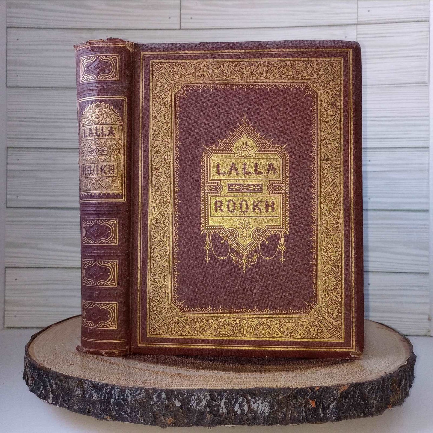 Lalla Rookh: An Oriental Romance [Thomas Moore, 1817] Victorian Binding Antique