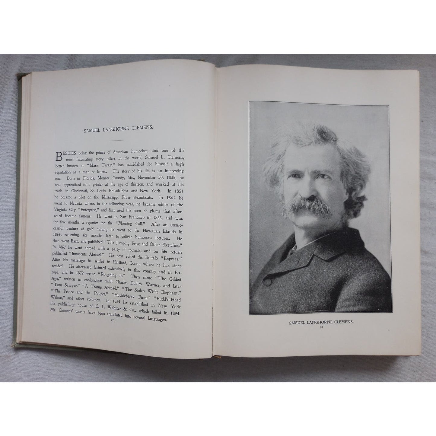 Our Living Leaders Portraits of Men & Women 1896 Thomas Edison Theodore Roosevelt